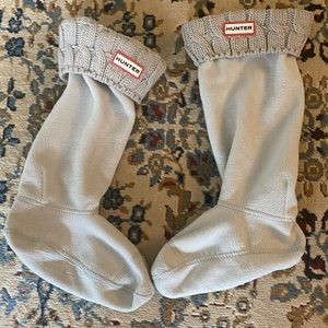 Hunter Original Cable Knitted Cuff Tall Boot Sock